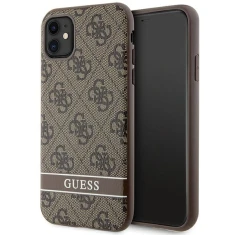 Чохол Guess 4G Stripe для iPhone 11 | XR Brown (GUHCN61P4SNW)