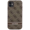 Чохол Guess 4G Stripe для iPhone 11 | XR Brown (GUHCN61P4SNW)