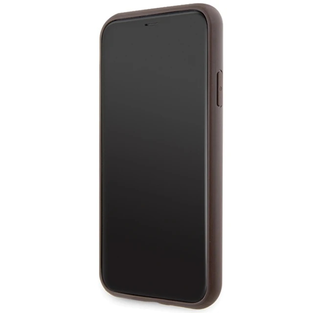 Чохол Guess 4G Stripe для iPhone 11 | XR Brown (GUHCN61P4SNW)