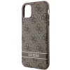 Чохол Guess 4G Stripe для iPhone 11 | XR Brown (GUHCN61P4SNW)