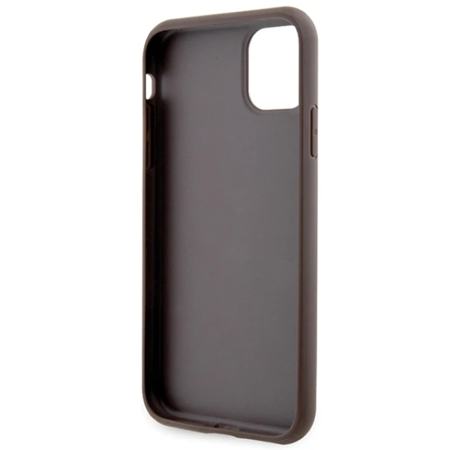 Чохол Guess 4G Stripe для iPhone 11 | XR Brown (GUHCN61P4SNW)