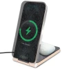 Бездротовий зарядний пристрій Guess 4G Pattern 2-in-1 15W Black with MagSafe (GUDCFAL4PEGK)