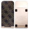Бездротовий зарядний пристрій Guess 4G Pattern 2-in-1 15W Brown with MagSafe (GUDCFAL4PEGW)