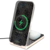 Бездротовий зарядний пристрій Guess 4G Pattern 2-in-1 15W Brown with MagSafe (GUDCFAL4PEGW)