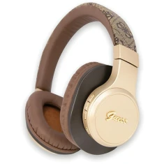 Бездротові навушники Guess 4G Script Brown (GUBH604GEMW)