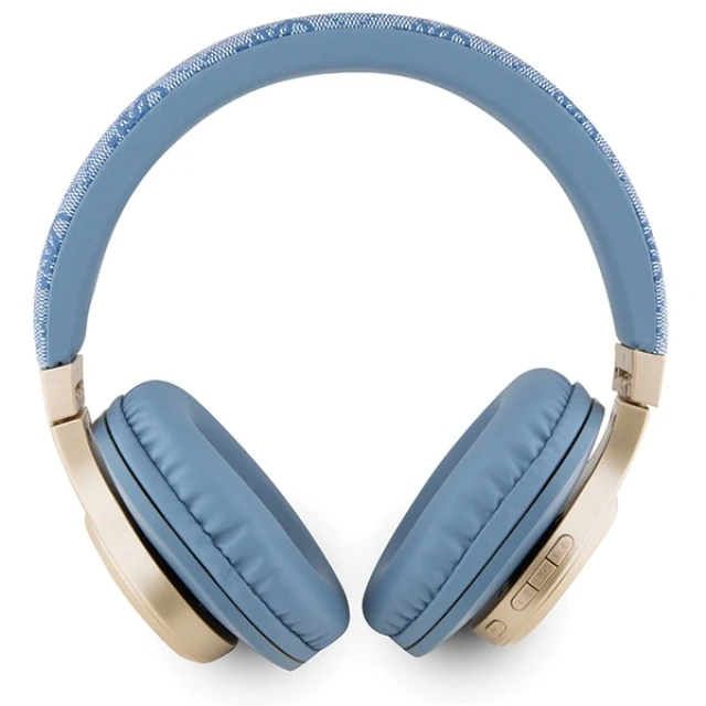 Бездротові навушники Guess 4G Script Blue (GUBH604GEMB)