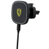 Автотримач з функцією бездротової зарядки Ferrari 2023 Collection 15W Black with MagSafe (FECHMGLK)