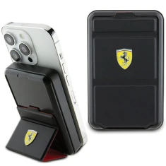Повербанк Ferrari Metal Logo 15W 10000 mAh Black with MagSafe (FEPB10MSPLEK)