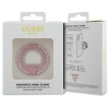 Кільце-тримач Guess Ring Stand для смартфона Pink Rhinestone with MagSafe (GUMRSALDGP)