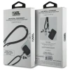 Универсальный шнурок Karl Lagerfeld Universal CBDY Cord Black (KLUCNMSCKIK)