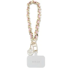 Універсальний ремінець Guess Saffiano Chain 4G Charm Pink (GUOUCHSAMC4P)