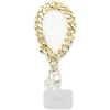 Універсальний ремінець Guess Acrylic 4G Charm Gold (GUOUCBMC4MD)