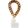 Универсальный ремешок Guess Acrylic 4G Charm Gold Brown (GUOUCBMC4MT)