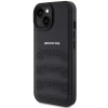 Чохол Mercedes для iPhone 15 Plus Leather Debossed Lines Black (AMHCP15MGSEBK)
