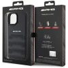 Чохол Mercedes для iPhone 15 Plus Leather Debossed Lines Black (AMHCP15MGSEBK)