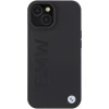 Чохол BMW Leather Hot Stamp для iPhone 15 Black (BMHCP15SSLLBK)