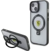 Чохол Ferrari Ring Stand 2023 Collection для iPhone 15 Plus | 14 Plus Black with MagSafe (FEHMP15MUSCAK)