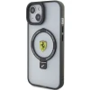 Чохол Ferrari Ring Stand 2023 Collection для iPhone 15 Plus | 14 Plus Black with MagSafe (FEHMP15MUSCAK)