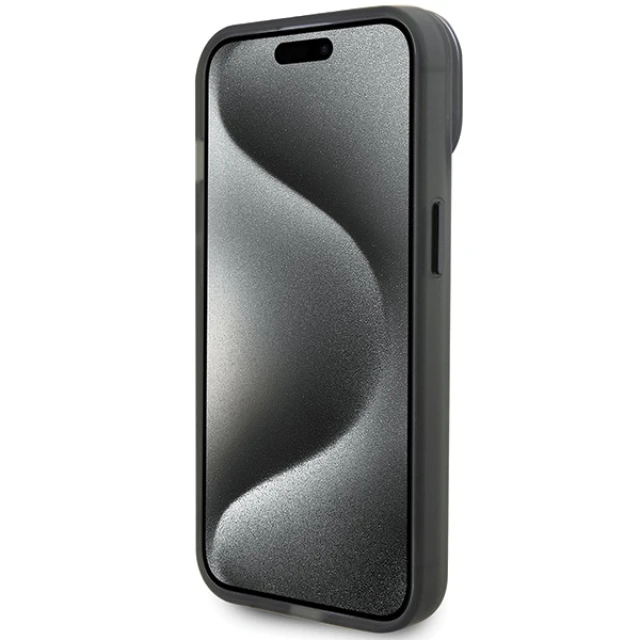 Чохол Ferrari Ring Stand 2023 Collection для iPhone 15 Transparent with MagSafe (FEHMP15SUSCAH)