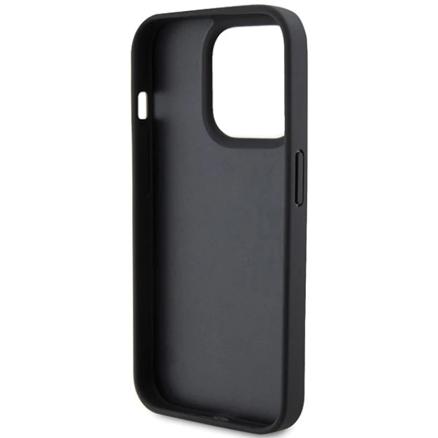 Чохол Ferrari Twist Metal Logo для iPhone 15 Pro Black (FEHCP15LPTWK)