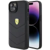 Чехол Ferrari Quilted Metal Logo для iPhone 15 Plus Black (FEHCP15MRDUK)