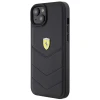 Чехол Ferrari Quilted Metal Logo для iPhone 15 Plus Black (FEHCP15MRDUK)