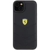 Чехол Ferrari Quilted Metal Logo для iPhone 15 Plus Black (FEHCP15MRDUK)