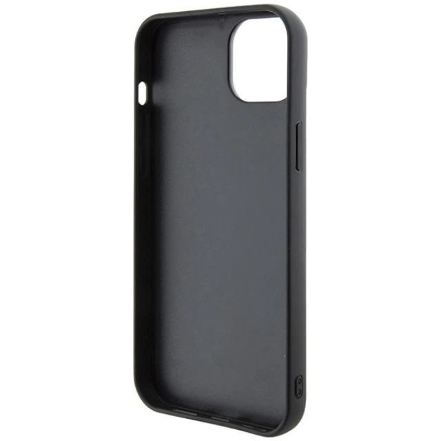 Чехол Ferrari Quilted Metal Logo для iPhone 15 Plus Black (FEHCP15MRDUK)