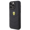 Чохол Ferrari Quilted Metal Logo для iPhone 15 Pro Max Black (FEHCP15XRDUK)