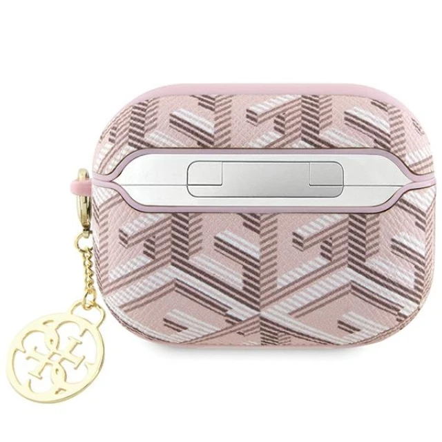 Чохол Guess GCube Charm для AirPods Pro Pink (GUAPPGCE4CP)