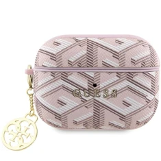 Чехол Guess GCube Charm для AirPods Pro 2 Pink (GUAP2PGCE4CP)