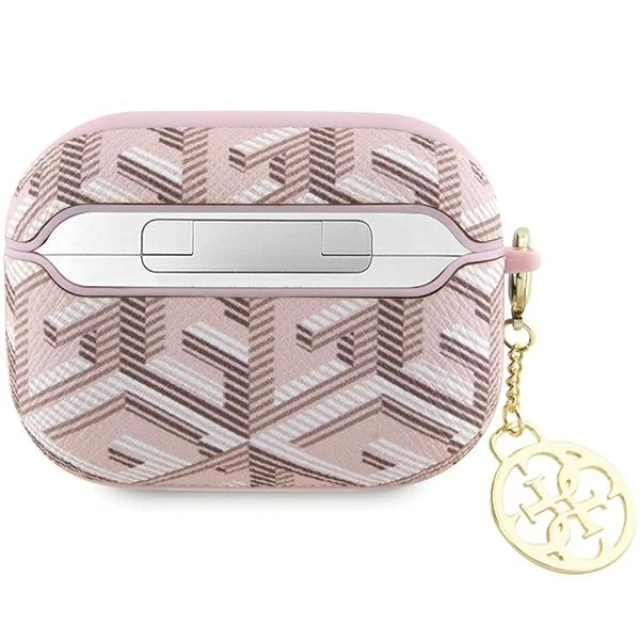 Чохол Guess GCube Charm для AirPods Pro 2 Pink (GUAP2PGCE4CP)