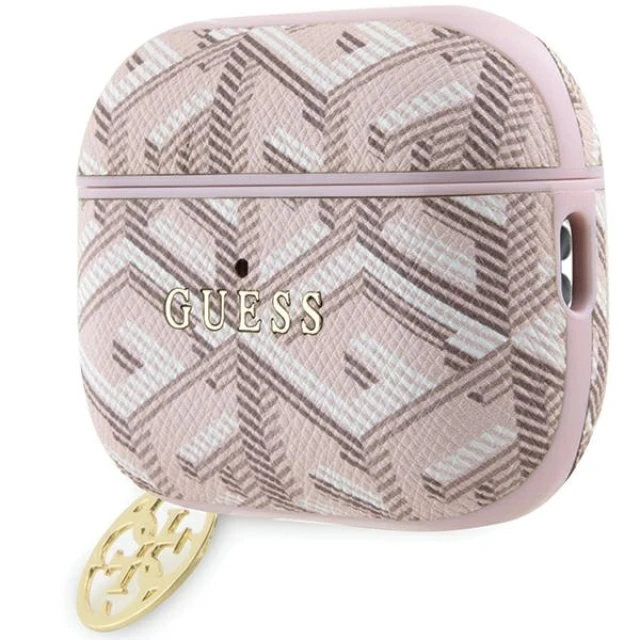 Чохол Guess GCube Charm для AirPods Pro 2 Pink (GUAP2PGCE4CP)