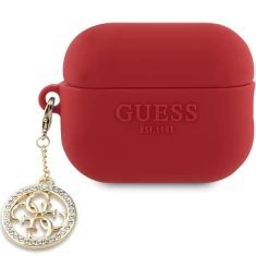 Чохол Guess 3D Rubber 4G Diamond Charm для AirPods Pro 2 Fuschia (GUAP23DSLGHDF)