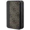 Портативний зарядний пристрій Guess 4G Leather Metal Logo 10000mAh 18W Brown (GUPB10DP4GEGW)