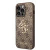 Чехол Guess 4G Big Metal Logo для iPhone 15 Pro Max Brown (GUHCP15X4GMGBR)