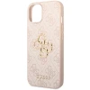 Чохол Guess 4G Big Metal Logo для iPhone 15 Pink (GUHCP15S4GMGPI)