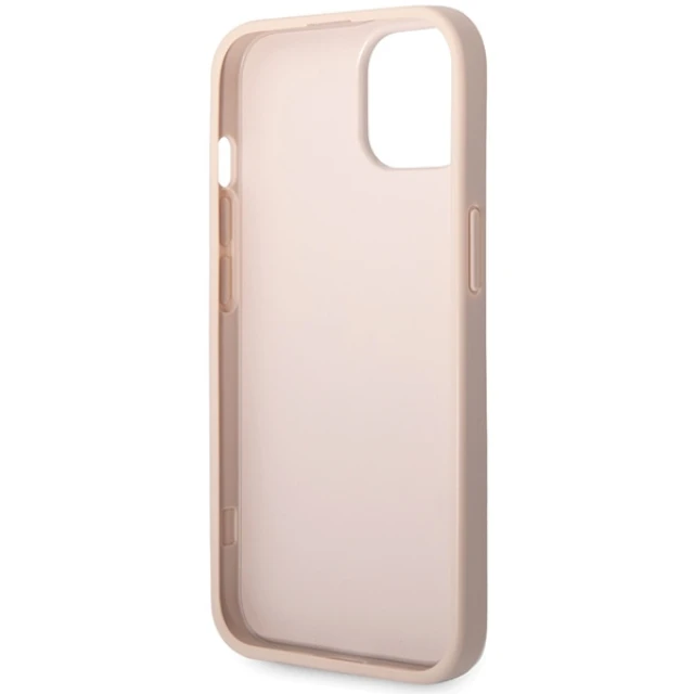 Чохол Guess 4G Big Metal Logo для iPhone 15 Plus Pink (GUHCP15M4GMGPI)