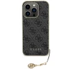 Чехол Guess 4G Charms Collection для iPhone 15 Pro Grey (GUHCP15LGF4GGR)