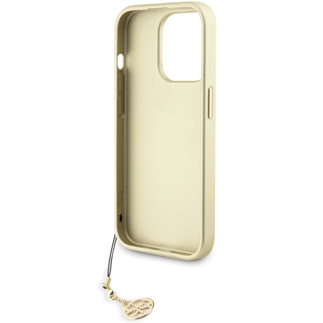 Чехол Guess 4G Charms Collection для iPhone 15 Pro Grey (GUHCP15LGF4GGR)