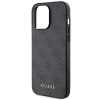 Чохол Guess 4G Metal Gold Logo для iPhone 15 Pro Grey (GUHCP15LG4GFGR)