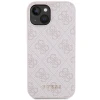 Чохол Guess 4G Metal Gold Logo для iPhone 15 Pink (GUHCP15SG4GFPI)