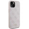 Чохол Guess 4G Metal Gold Logo для iPhone 15 Pink (GUHCP15SG4GFPI)