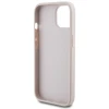 Чохол Guess 4G Metal Gold Logo для iPhone 15 Pink (GUHCP15SG4GFPI)