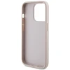 Чохол Guess 4G Metal Gold Logo для iPhone 15 Pro Pink (GUHCP15LG4GFPI)
