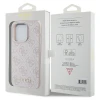Чохол Guess 4G Metal Gold Logo для iPhone 15 Pro Pink (GUHCP15LG4GFPI)