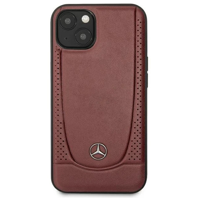 Чохол Mercedes для iPhone 15 Leather Urban Red (MEHCP15SARMRE)
