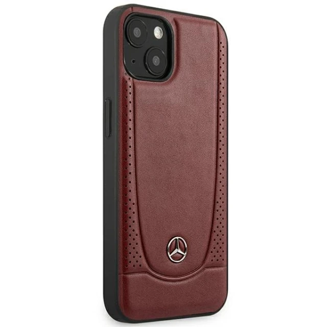 Чохол Mercedes для iPhone 15 Leather Urban Red (MEHCP15SARMRE)