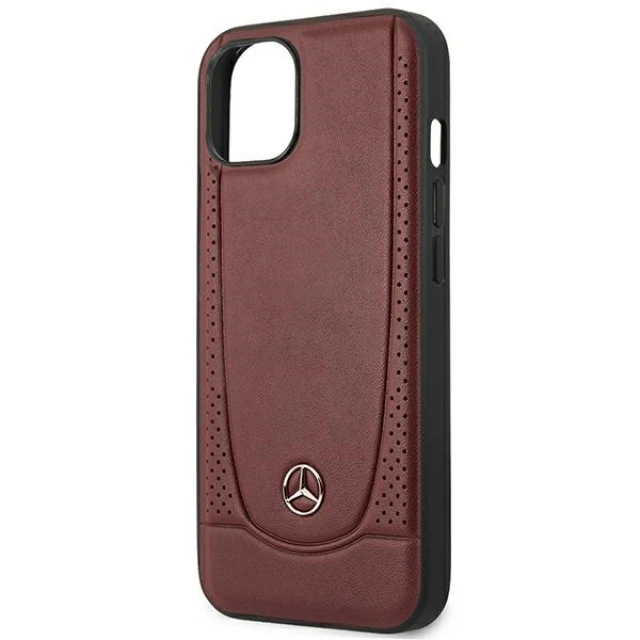 Чохол Mercedes для iPhone 15 Leather Urban Red (MEHCP15SARMRE)