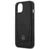 Чохол Mercedes для iPhone 15 Leather Urban Black (MEHCP15SARMBK)